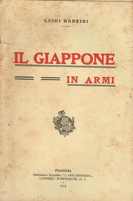 Il Giappone in armi - Luigi Barzini - copertina