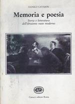 Memoria e poesia : storia e letteratura degli ebrei russi nell'età moderna