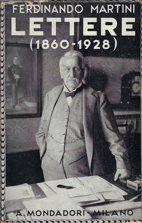 Lettere, 1860-1928 - Ferdinando Martini - copertina
