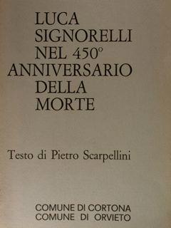 Luca Signorelli nel 450° anniversario della morte - Pietro Scarpellini - copertina