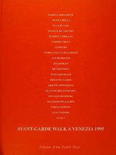 Avant-Garde Walk A Venezia 1995. 8-9-10-11-12 Juin 1995 - copertina
