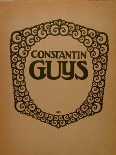 Constantin Guys - Georges Grappe - copertina