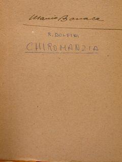 Chiromanzia - R. Dolfini - copertina