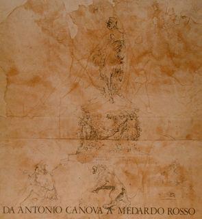 Da Antonio Canova A Medardo Rosso. Disegni Di Scultori Italiani Del Xix Secolo. Galleria Nazionale D'Arte Moderna, Roma Marzo - Aprile 1982 - copertina