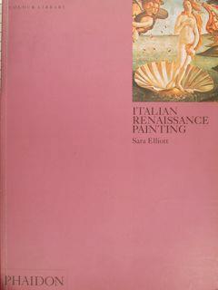 Italian renaissance painting - Sara Elliott - copertina