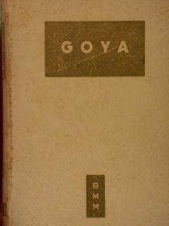 Goya - Dino Formaggio - copertina