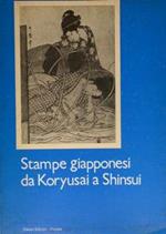 Stampe Giapponesi Da Koryusai A Shinsui. Firenze, Primavera 1981