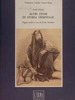 Fondazione Camillo Caetani. ALTRI STUDI DI STORIA ORIENTALE. Pagine inedite a cura di Fulvio Tessitore