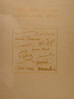 Undici Artisti Italiani. Eleven Italian Artists. L'Apporto Delle Generazioni "Di Mezzo" All'Arte Italiana Dal 1955 Ad Oggi Nella Ricerca Di Quattro Scultori E Sette Pittori - Andrea B. Del Guercio - copertina