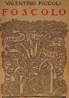 Foscolo - Valentino Piccoli - copertina