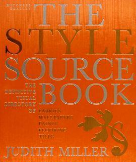 The Style Source Book. The Definitive Visual Directory Of Fabriscs, Wallpapers, Paints, Flooring, Tiles - J. P. Miller - copertina