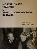 Mostre D'Arte 1974-1977 E Artisti Contemporanei In Italia