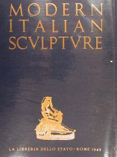 Modern Italian Sculpture - Francesco Sapori - copertina