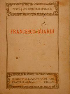 Francesco Guardi - Gino Damerini - copertina