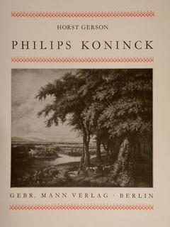 Philips Koninck - Horst Gerson - copertina