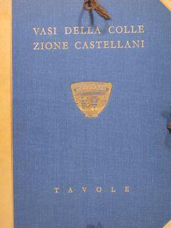 Vasi Della Collezione Castellani. Catalogo + Tavole - P. Mingazzini - copertina