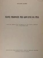 Nuove proposte per Giovanni da Pisa. Estratto dal 