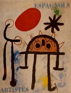 Artistes Espagnols. Gris, Picasso, Miró, Tàpies, Chillida - Jean Cassou - copertina