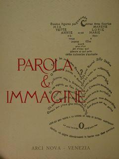 Parola e immagine 7 artisti scrittori, ill. in b/n. - Pierpaolo Luderin - copertina