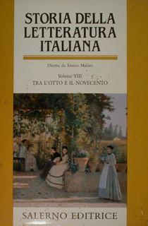 Storia della letteratura italiana - Enrico Malato - copertina