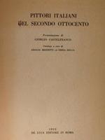 Pittori italiani del secondo ottocento