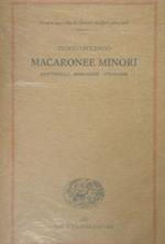 Macaronee minori. Zanitonella, Moscheide, Epigrammi