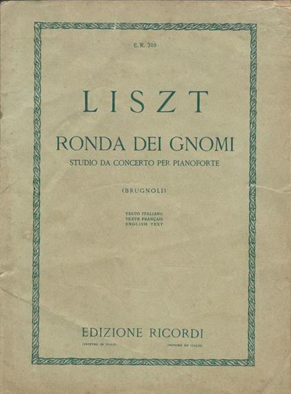 Ronda dei gnomi - copertina