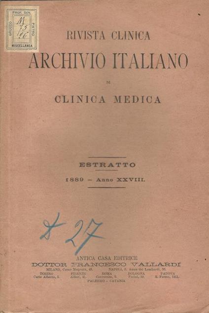 Sull'eritema acuto polimorfo - copertina