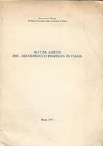 Alcuni aspetti del 