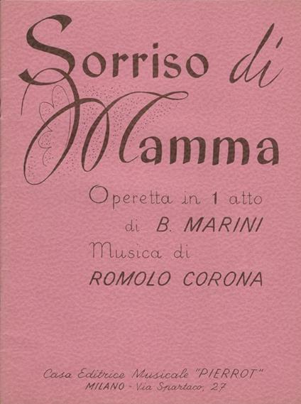 Sorriso di mamma - copertina