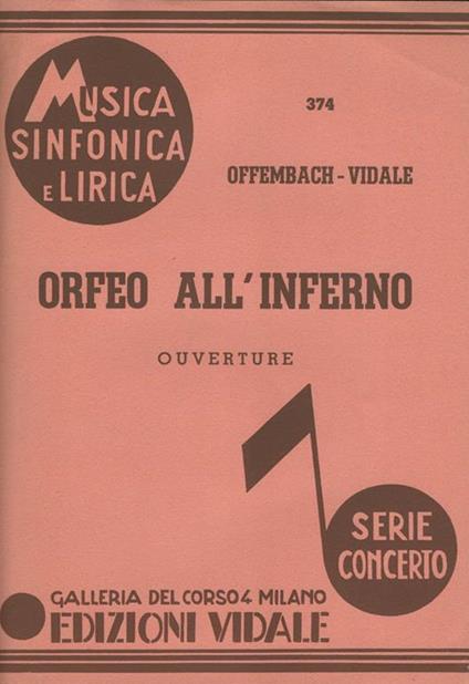 Orfeo all'inferno - copertina