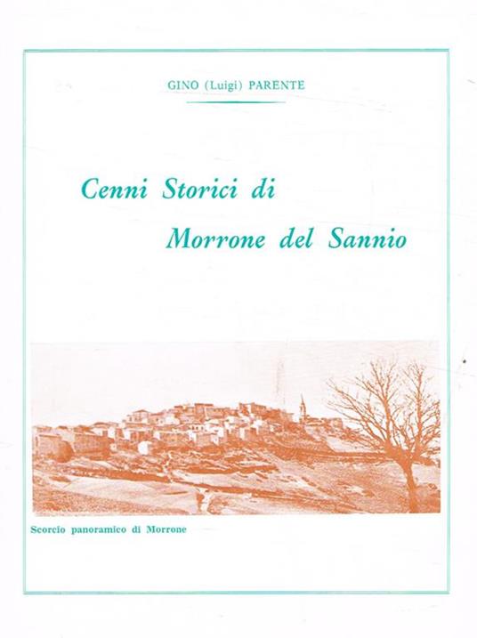 Cenni storici di Morrone del Sannio - Gino - copertina