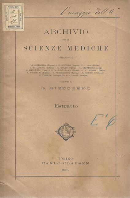 Contributo alla patogenesi della emoglobinuria parossistica - copertina