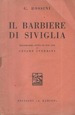 Il Barbiere di Siviglia. Melodramma buffo in due atti di Cesare Sterbini