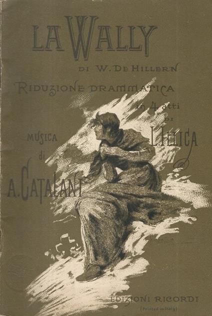 La Wally - W. De Hillern - copertina