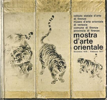 Mostra d'arte orientale - copertina