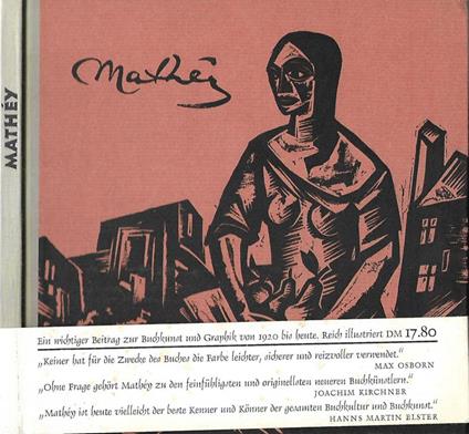 Georg Alexander Mathéy. Buchkunst, Graphik, Malerei - copertina