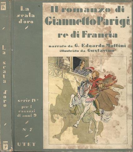 Il romanzo di Giannetto Parigi Re di Francia - copertina