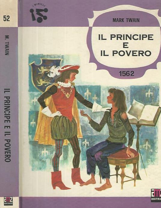 Il principe e il povero - Mark Twain - copertina