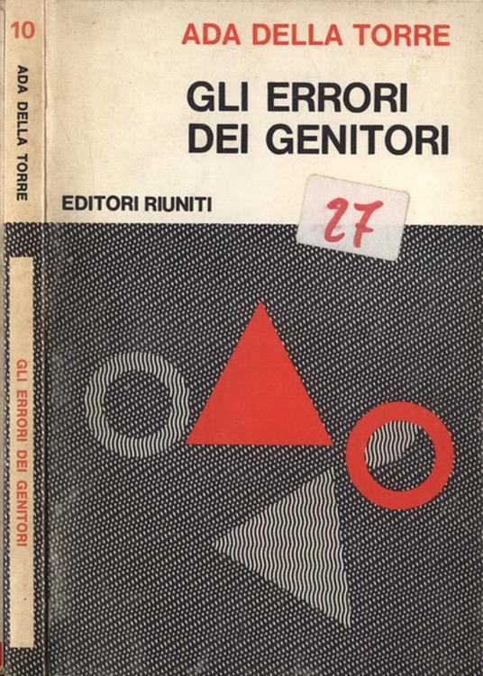 Gli errori dei genitori - Ada Della Torre - copertina