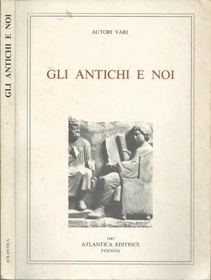 Gli antichi e noi - copertina