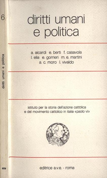 Diritti umani e politica - copertina