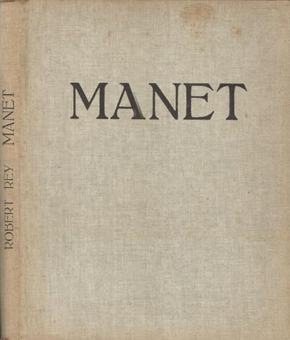 Manet - Robert Rey - copertina