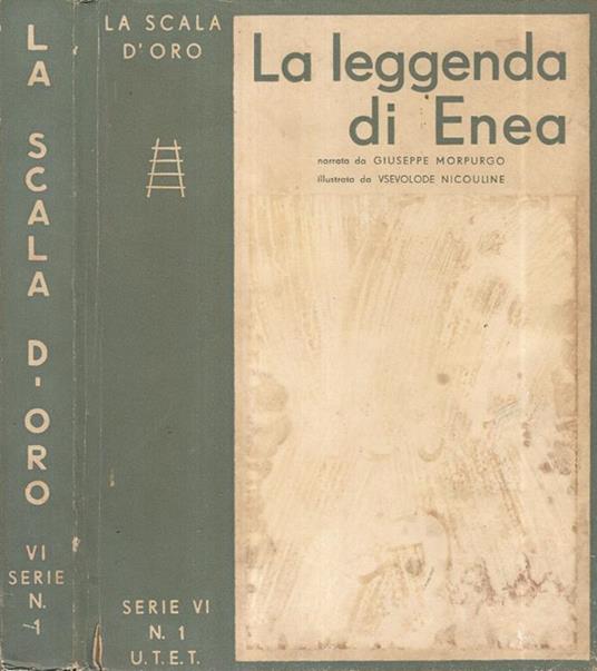 La leggenda di Enea - copertina