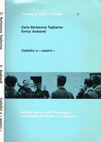 Cattolici e azzurri - copertina