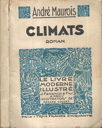 Climats - André Maurois - copertina