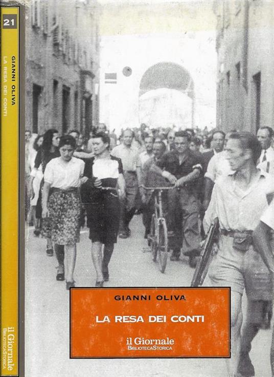 La resa dei conti - Gianni Oliva - copertina