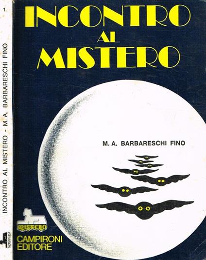 Incontro al mistero - M. Antonietta Barbareschi Fino - copertina