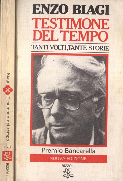 Testimone del tempo - Enzo Biagi - copertina