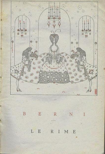 Le rime - Francesco Berni - copertina